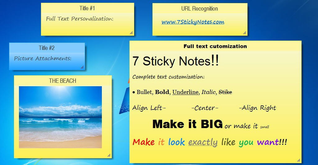 sticky note download windows 7